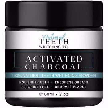 Natural Teeth Whitening Co Activated Charcoal 60ml
