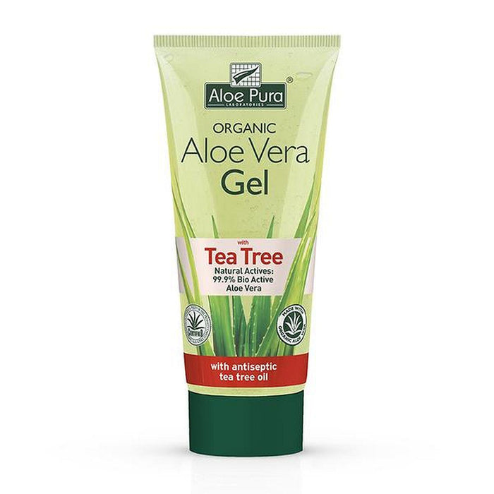 Aloe Pura Organic Aloe Vera Gel & Tea Tree 200ml