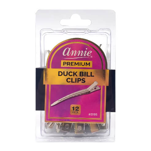 Annie #3195 Premium Duck Bill Clips 12 pcs