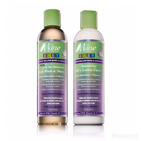 The Mane Choice White Willow Bark & Cucumber Baby Collection