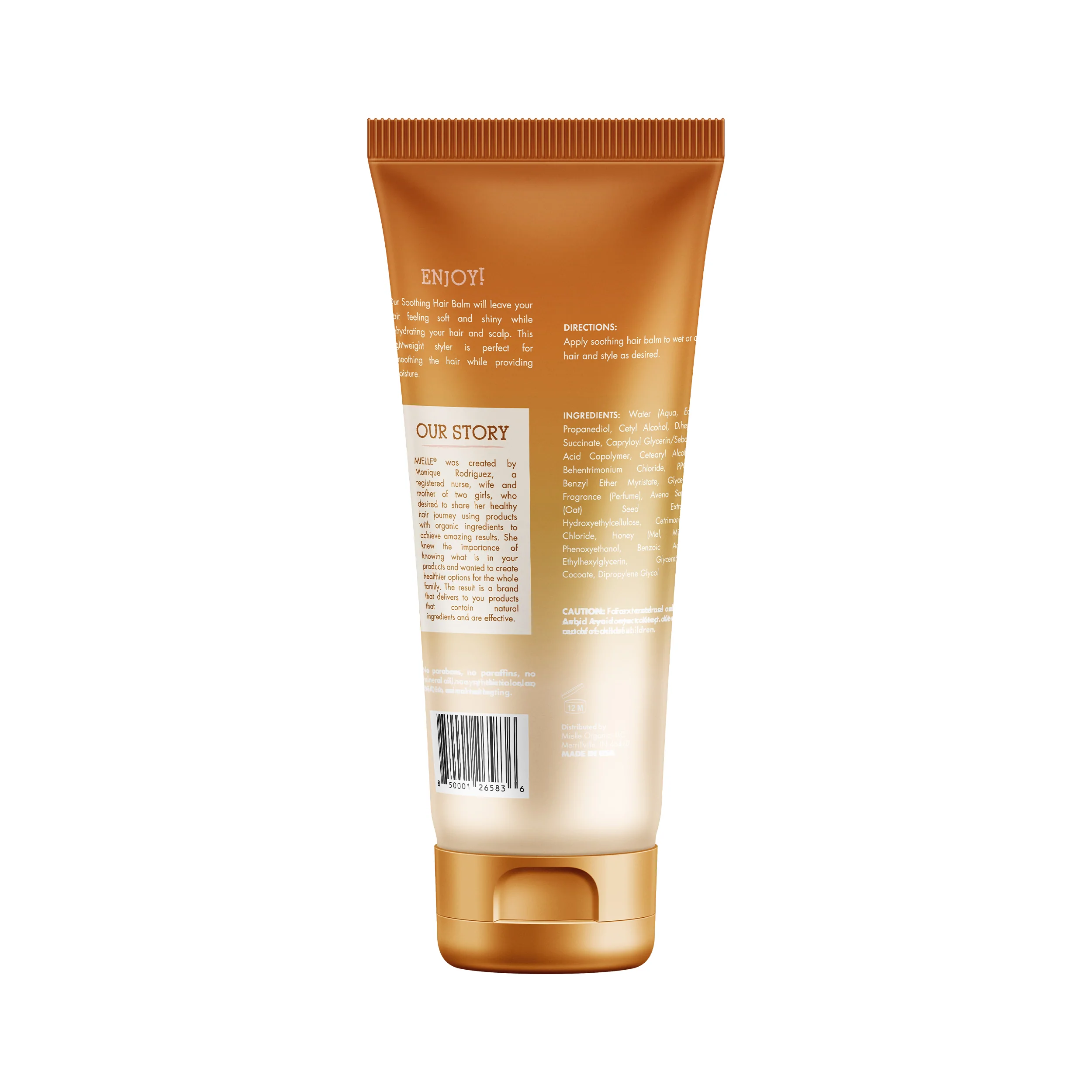 Mielle Organics Oats & Honey Soothing Hair Balm 6oz