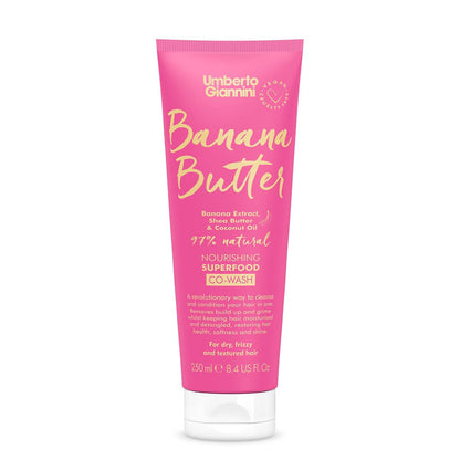 Umberto Giannini Banana Butter Nourishing Superfood Co-Wash 250ml