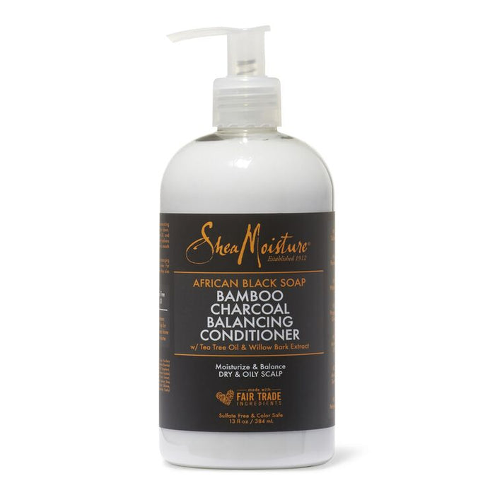 SheaMoisture African Black Soap Bamboo Charcoal Conditioner 13oz