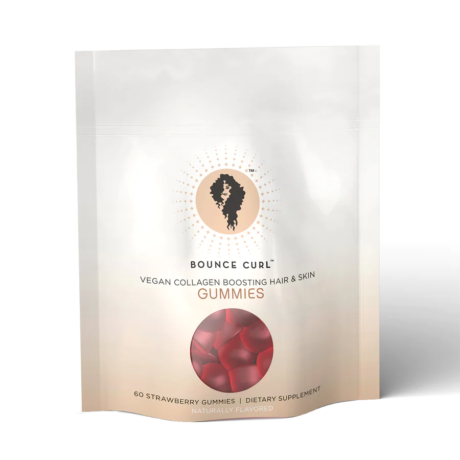 Bounce Curl Vegan Collagen Boosting Hair &amp; Skin Gummies
