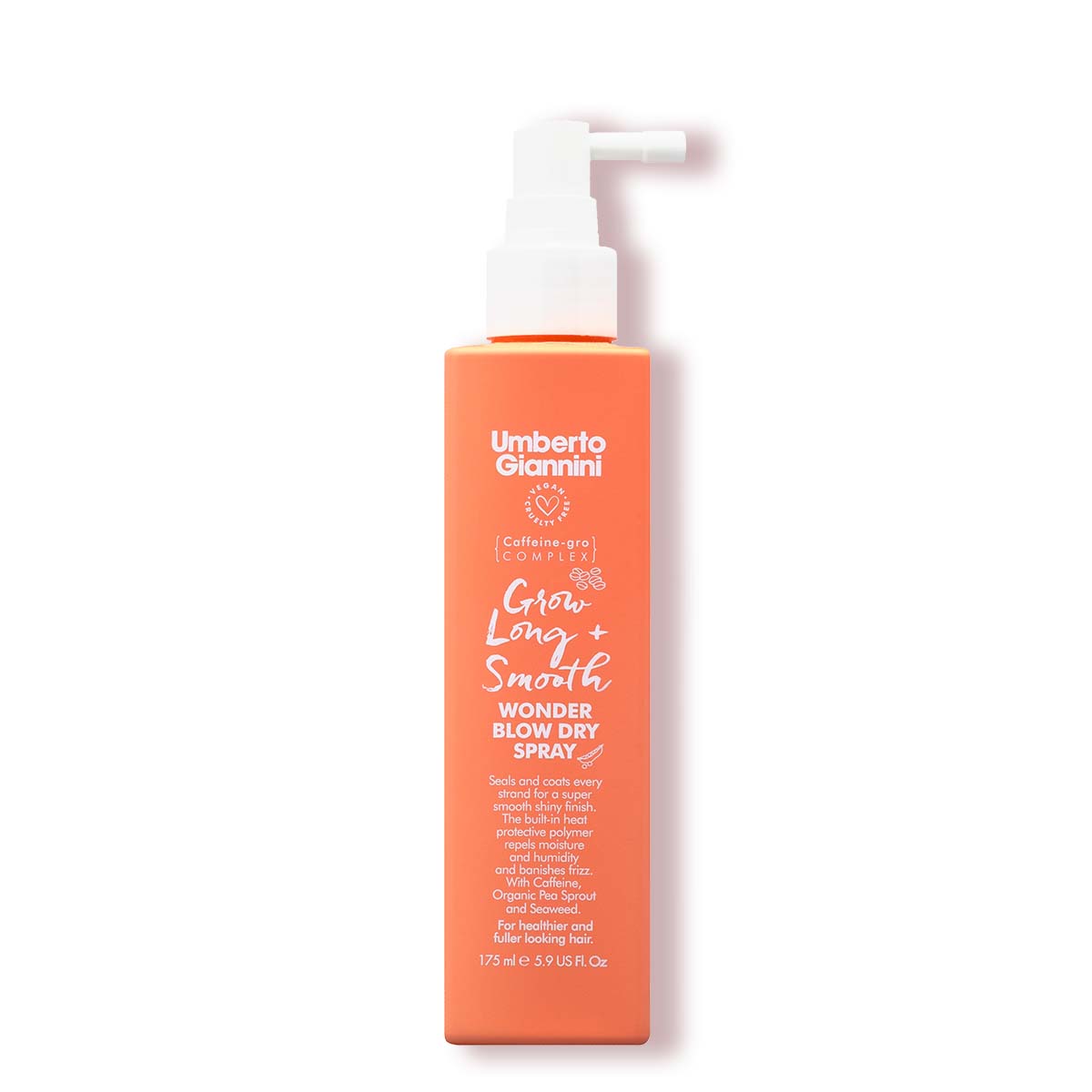 Umberto Giannini Grow Long &amp; Smooth Wonder Blow Dry Spray 175ml
