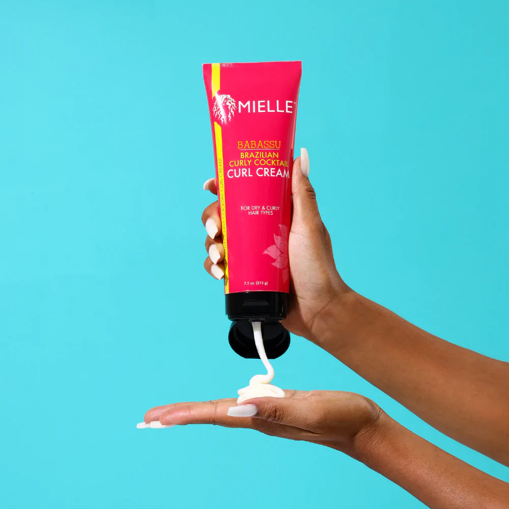 Mielle Organics Brazilian Curly Cocktail Curl Cream with Babassu Oil 7.5oz