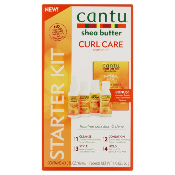 Cantu Shea Butter Curl Care Starter Kit