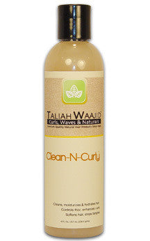 Taliah Waajid Clean-N-Curly Hydrating Shampoo 8 oz