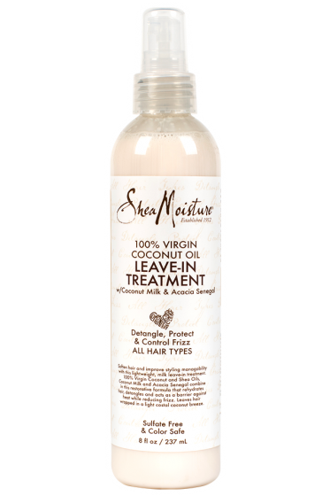 SheaMoisture 100% Virgin Coconut Oil Leave-In Treatment 8oz