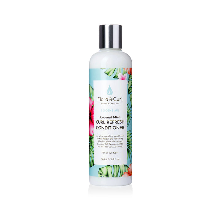 Flora & Curl Coconut Mint Curl Refresh Conditioner 300ml