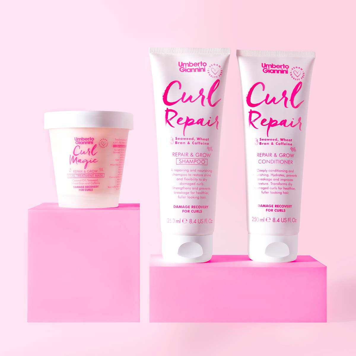 Umberto Giannini Curl Repair & Grow Conditioner 250ml