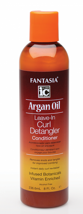Fantasia IC Argan Oil Leave-In Curl Detangler 8oz