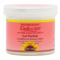 Jane Carter Curls To Go Curl Cocktail Conditioning Styling Cream 12oz