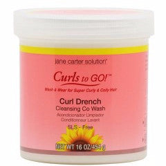 Jane Carter Curls To Go Curl Drench Cleansing Co Wash 16oz