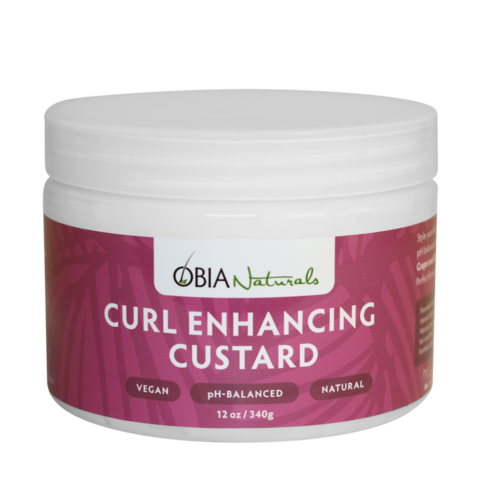 OBIA Natural Hair Care Curl Enhancing Custard 12oz