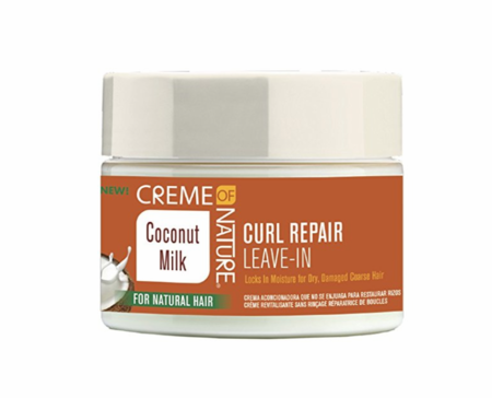 Creme of Nature Coconut Milk For Natural Hair Curl Repair Leave-In 11.5oz