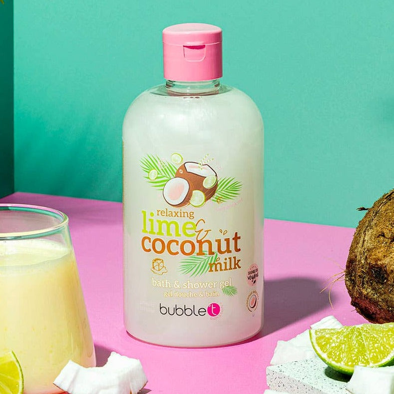 Bubble T Lime & Coconut Smoothie Body Wash (500ml)