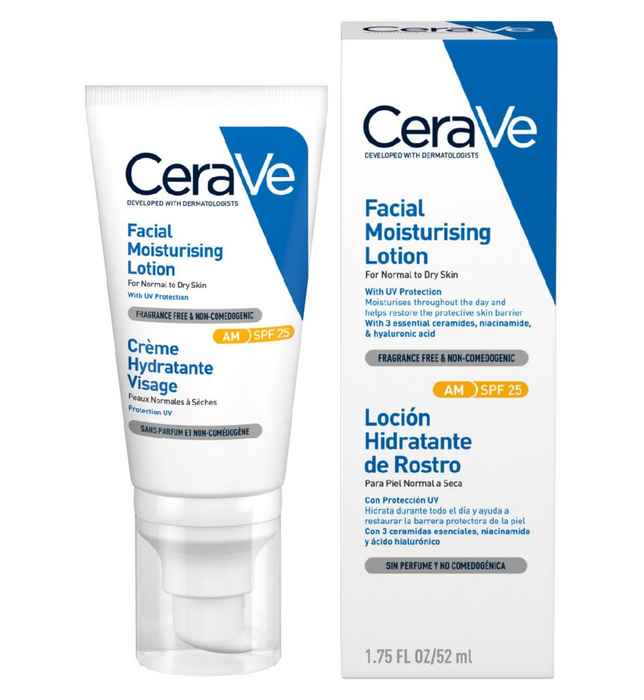 CeraVe AM Facial Moisturising Lotion With SPF 25 1.75oz