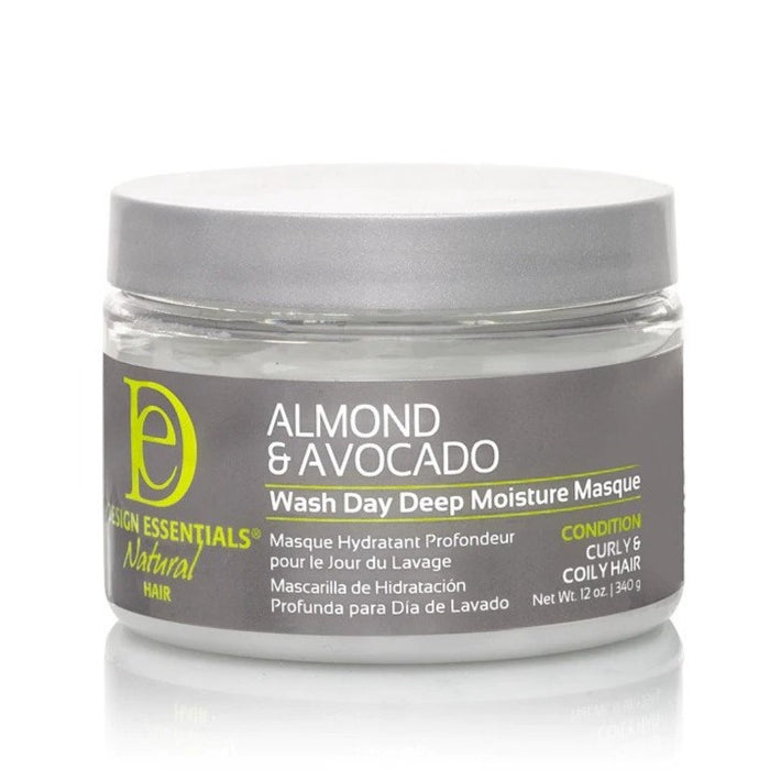 Design Essentials Almond & Avocado Wash Day Deep Moisture Masque 12oz