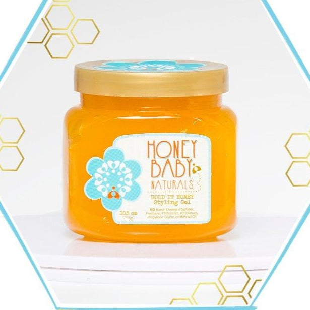 Honey Baby Naturals Hold It Honey Styling Gel 10.5oz