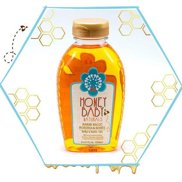 Honey Baby Naturals Mama’s Magic Moringa & Honey Oil 11.25oz