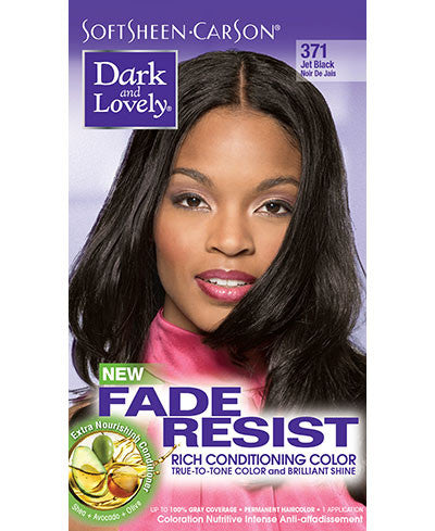 Softsheen Carson Dark and Lovely®Fade Resist FADE RESIST JET BLACK
