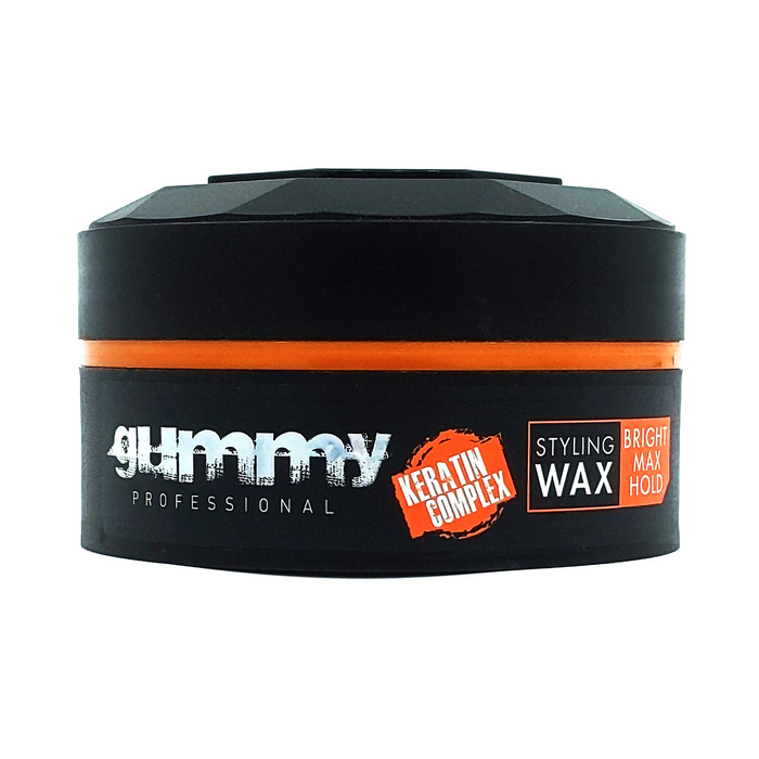 Fonex Professional Gummy Styling Wax Bright Finish - Orange 150ml