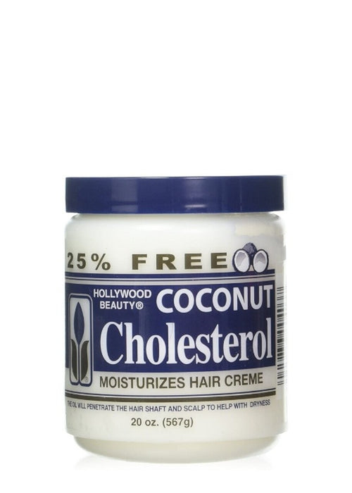 Hollywood Beauty Coconut Cholesterol Moisturizing Hair Creme 20 oz