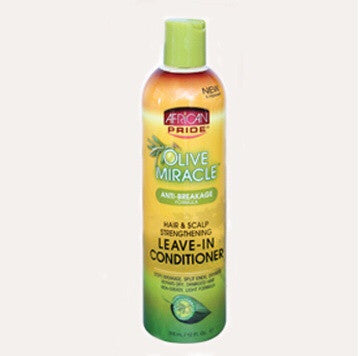 African Pride Olive Miracle Leave-In Conditioner 12 fl.oz.