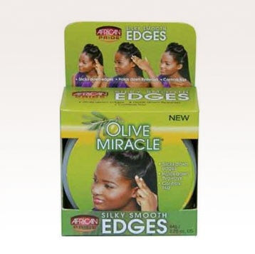 African Pride Olive Miracle Silky Smooth Edges 2.25oz.