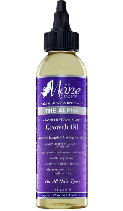 The Mane Choice Multi-Vitamin Scalp nourishing Growth Oil 4oz