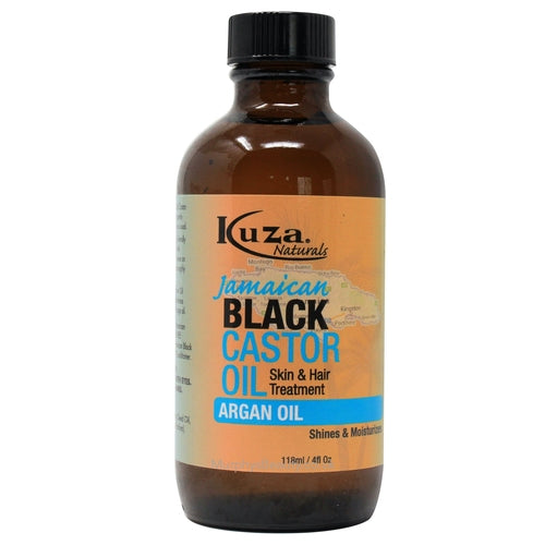 Kuza Naturals Jamaican Black Castor Oil Argan Oil 4oz