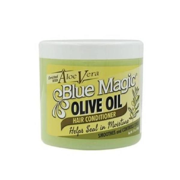 Blue Magic Olive Oil Hair Conditioner Enriched With Aloe Vera 12 oz