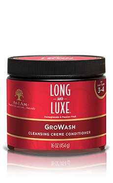 As I Am Long and Luxe GroWash 16oz