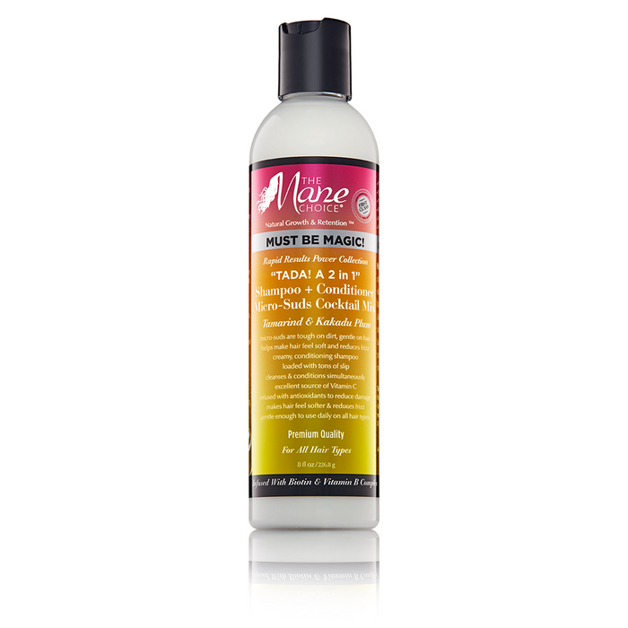 The Mane Choice Must Be Magic "TADA! A 2 in 1" Shampoo + Conditioner Micro-Suds Cocktail Mix 12oz
