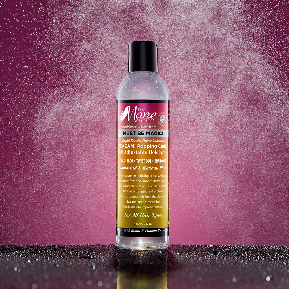 The Mane Choice Must Be Magic &quot;KAZAM! Popping Curls&quot; H2O Adjustable Holding Gel 8oz