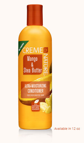 Creme of Nature Certified Natural Mango & Shea Butter Ultra-Moisturizing Conditioner 12oz