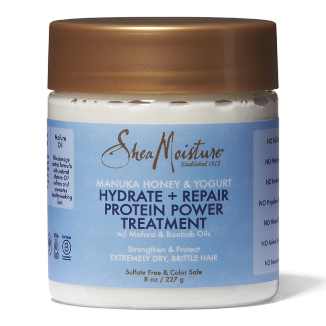 SheaMoisture Manuka Honey & Yogurt Hydrate & Repair Protein Treatment