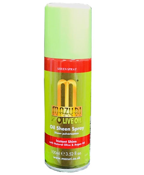 Mazuri Olive Oil Sheen Spray Travel Size 100ml