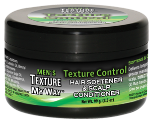 Texture My Way Men’s Texture Control Hair Softener & Scalp Conditioner 3.5oz