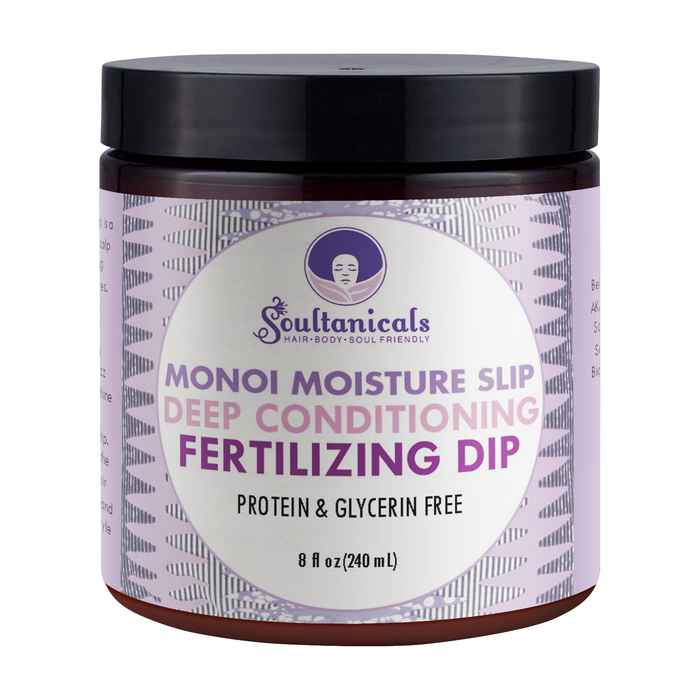 Soultanicals Monoi Moisture Slip- Deep Conditioning, Fertilizing Dip 8oz