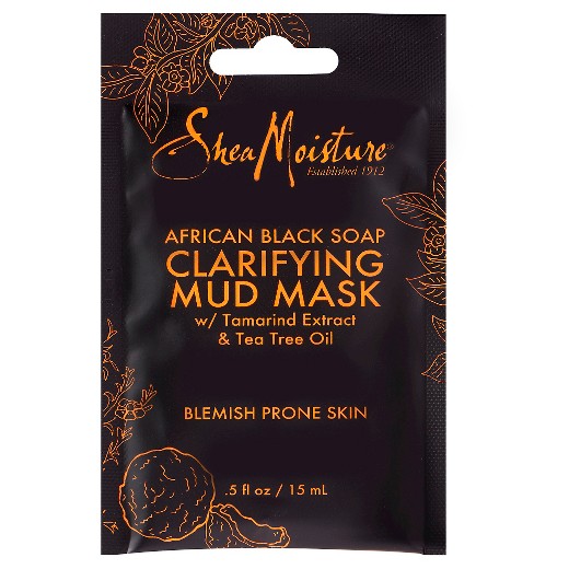SheaMoisture African Black Soap Clarifying Mud Mask 0.5oz