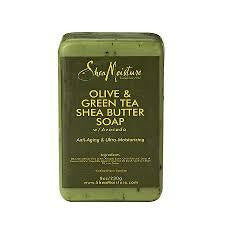 SheaMoisture Olive & Green Tea Shea Butter Soap 8oz