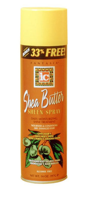 fantasia IC SHEA BUTTER SHEEN SPRAY 14 oz