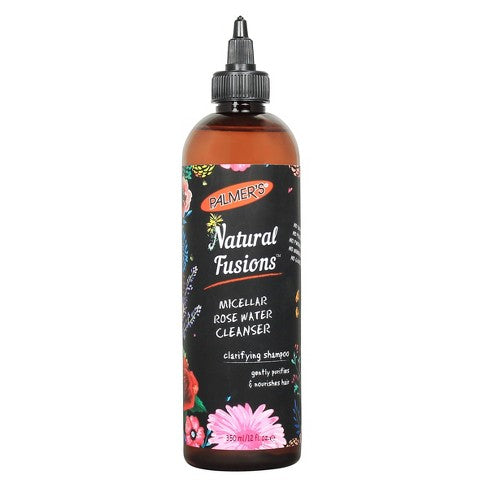 Palmer's Natural Fusions Micellar Rose Water Clarifying Shampoo 350ml