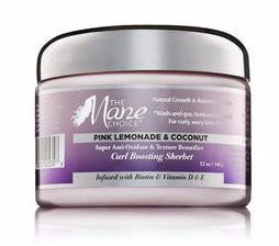 The Mane Choice Pink Lemonade &amp; Coconut Curl Boosting Sherbet 12oz