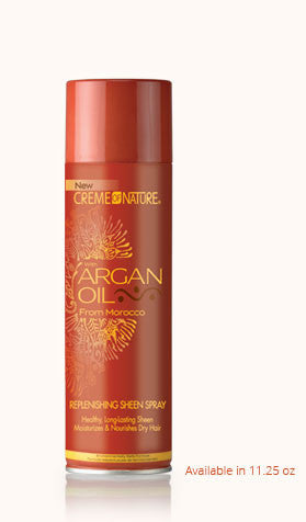 Creme of Nature With Argan Oil Replenishing Sheen Spray 11.25oz