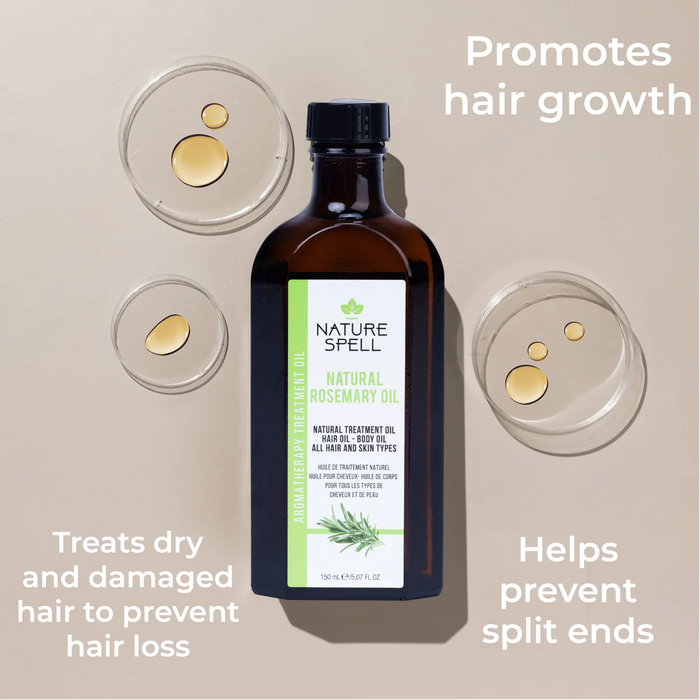 Nature Spell Rosemary Oil For Hair & Skin 150ml — Kiyo Beauty