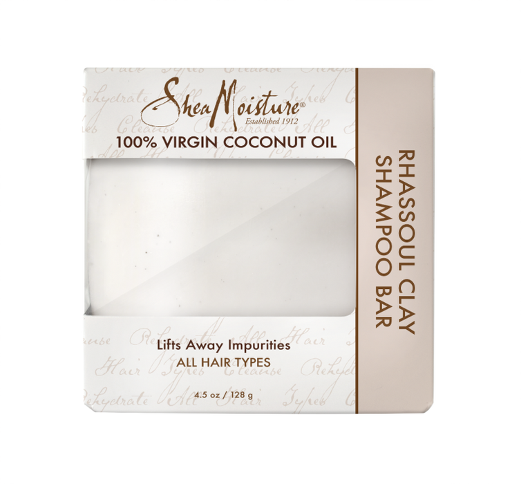 Sheamoisture 100% VIRGIN COCONUT OIL RHASSOUL CLAY SHAMPOO BAR