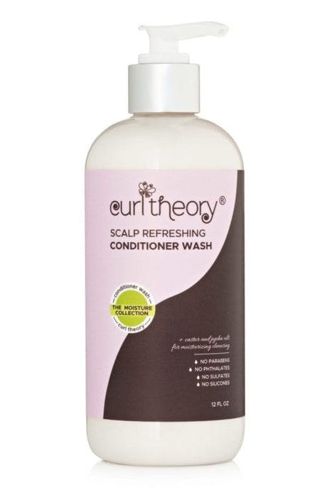 Curl Theory THE MOISTURE COLLECTION: SCALP REFRESHING CONDITIONER WASH 12oz